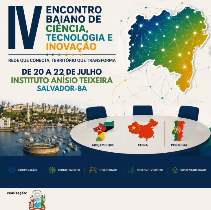 Imagem de divulgação 1 – IV Encontro Baiano de CT&I 2026