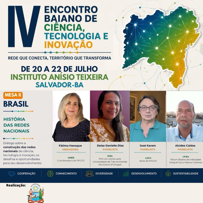 Imagem de divulgação 2 – IV Encontro Baiano de CT&I 2026