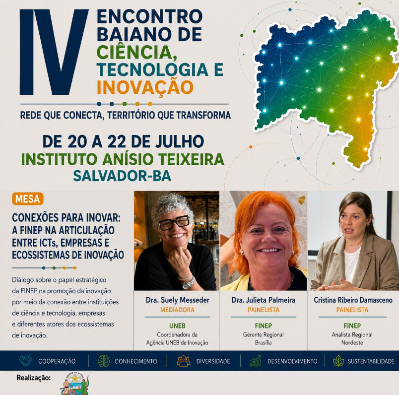 Imagem de divulgação 2 – IV Encontro Baiano de CT&I 2026